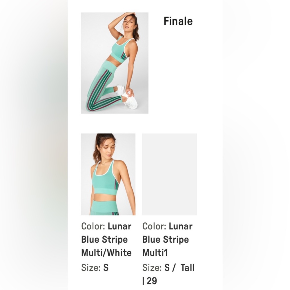 Fabletics Set- Blue - image 2